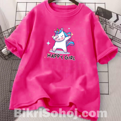 Drop Shoulder Ladies T-shirt